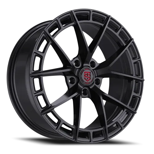 TIS MOTORSPORTS 504B 17X7.5 GLOSS BLACK